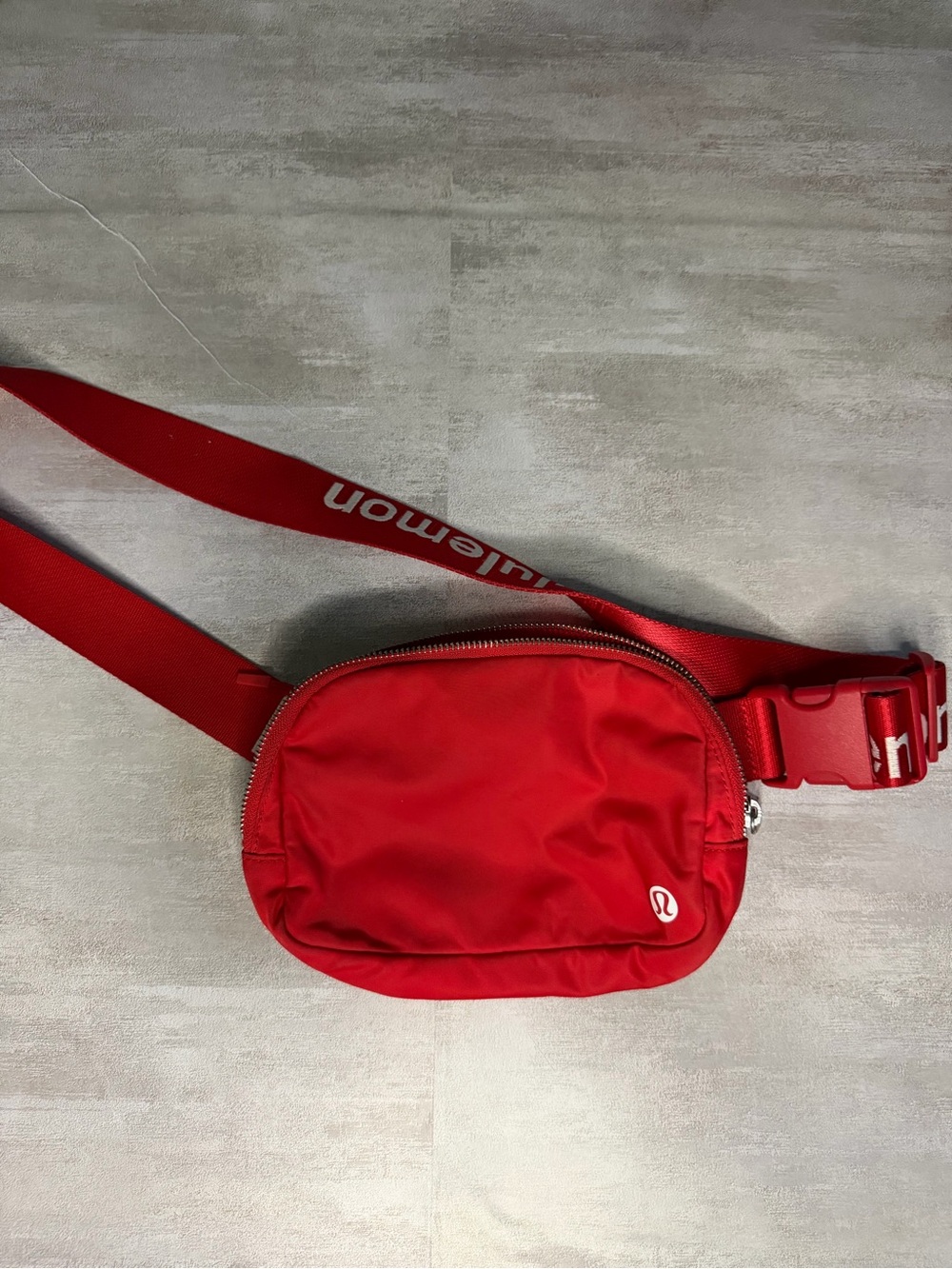 lululemon athletica Red Crossbody Belt Bag